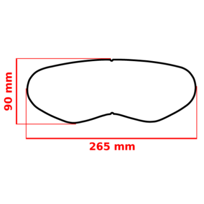 Placă universală ANTIFOG FOGCITY ENDURO FCE003