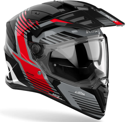 Каска AIROH BANDIT SPICY RED GLOSS