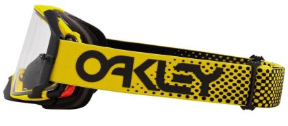 Motocross goggles OAKLEY Airbrake MX B1B YELLOW Clear