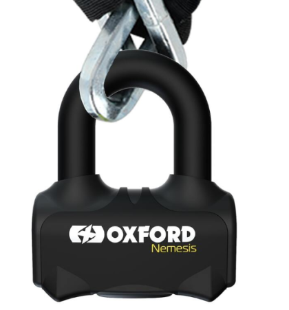 Κλειδαριά αλυσίδας OXFORD Nemesis 16 mm με αλυσίδα 2,0 m