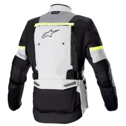 Textile motorcycle jacket ALPINESTARS Bogota Pro Drystar® GRAY/FLUO GRAY/YELLOW