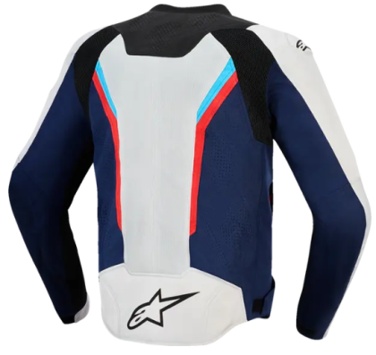Textile jacket ALPINESTARS AST AIR V3 SILVER/BLUE/RED