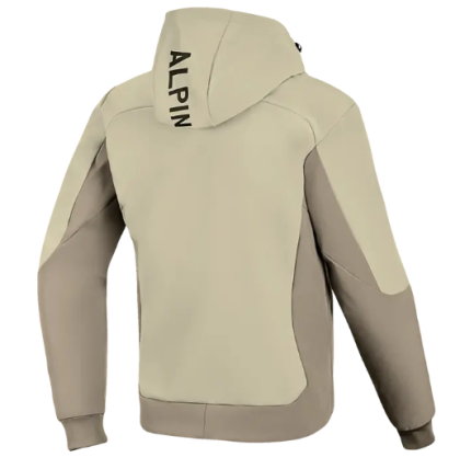 Motorcycle sweatshirt ALPINESTARS Radium Tech Hoodie MASTIC/ALUMINUM