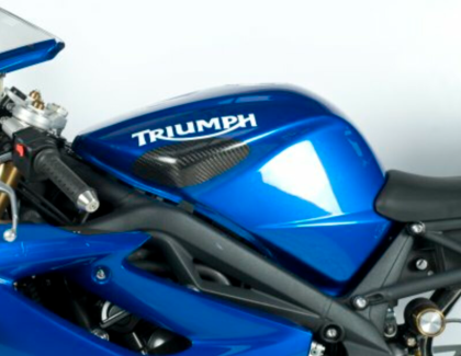Προστατευτικό ρεζερβουάρ Triumph από ανθρακονήματα R&G RACING Tank Sliders