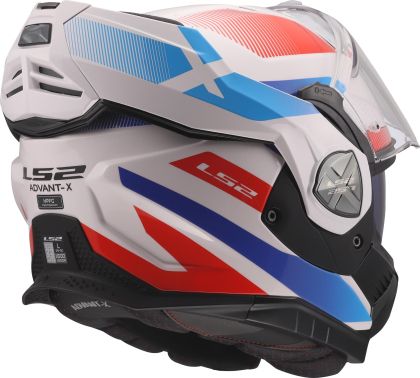 Отваряема мото каска LS2 FF901 ADVANT X NOVA WHITE BLUE