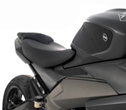 Apărătoare rezervor R&G RACING Mânere de tracțiune rezervor NEGRE Triumph Daytona 660 24-25
