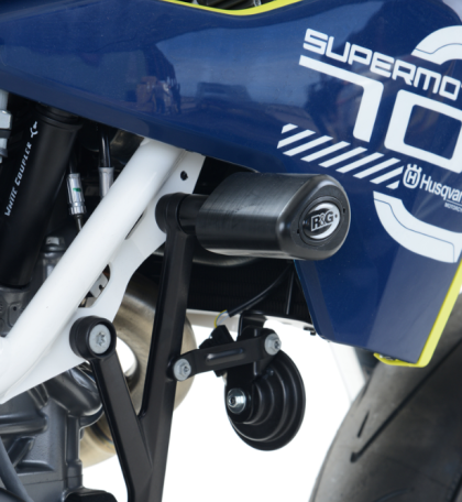 R&G RACING Aero Crash Protectors Black Husqvarna 701 Supermoto