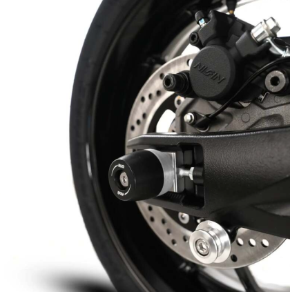 R&G RACING Swingarm Protection Suzuki GSX-8 Axle Crash Plugs