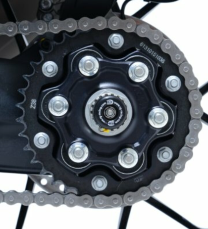 Axle Crash Plugs R&G RACING Swingarm Protectors Orange KTM 1290 SUPER DUKE