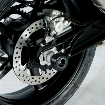 Crash plugs for axle R&G RACING swing arm protection for KTM 690SM 07-09, 690 Duke III '08