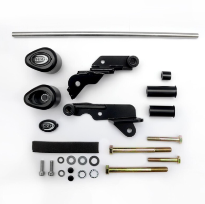 R&G RACING Aero Crash Protectors - Black Suzuki Hayabusa