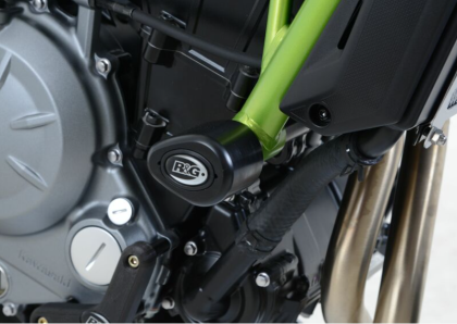R&G RACING Aero Crash Protectors Black Kawasaki Z650