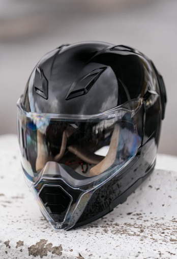 ICON Ultraflite™ Solid MIPS® BLACK GLOSS Helmet