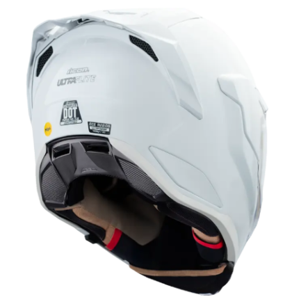 ICON Ultraflite™ Solid MIPS® WHITE helmet