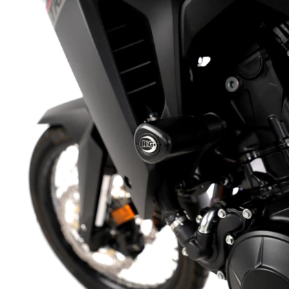 R&G RACING Aero Crash Protectors - Black Honda XL 750 Transalp 23-26