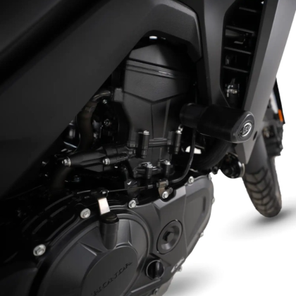 R&G RACING Aero Crash Protectors - Black Honda XL 750 Transalp 23-26