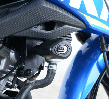 R&G RACING Aero Crash Protectors Black Suzuki GSX-S125