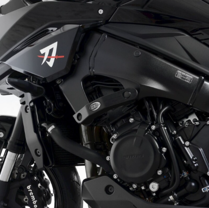 R&G RACING Crash Protectors Frame Skidders - Suzuki GSX-S1000 / FA / ABS