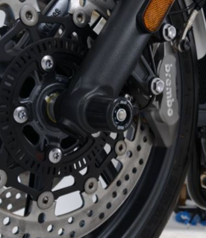 R&G RACING Fork Protectors Fork Protectors - Black Triumph Speed Twin 1200