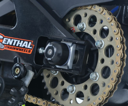 Crash Pads R&G RACING Swingarm Protectors Black Suzuki GSX-R1000 17-21