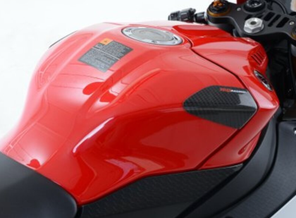 R&G RACING Tank Slider Carbon Tank Protector - Yamaha YZF-R1 / R1M