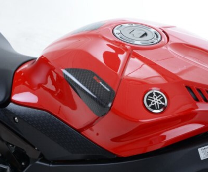 R&G RACING Tank Slider Carbon Tank Protector - Yamaha YZF-R1 / R1M