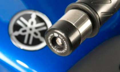 R&G RACING Bar End Sliders Black Yamaha Bar End Sliders