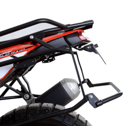 Βάση πινακίδας κυκλοφορίας R&G RACING - Μαύρη Yamaha Tenere 700 19-21