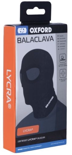 Bonnet OXFORD Balaclava Eyes Lycra Black