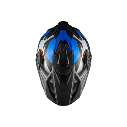 Адвенчър каска NEXX Y.TRAVL PRIMAL BLUE NEON MATT