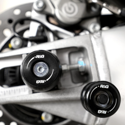 Axle Crash Plugs R&G RACING Swingarm Protection Aprilia Tuono 1100 V4 25-26