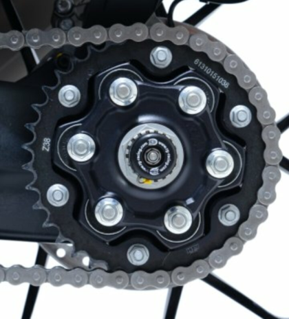 Axle crash plugs R&G RACING Swingarm protection KTM1290 Superduke R 14-22