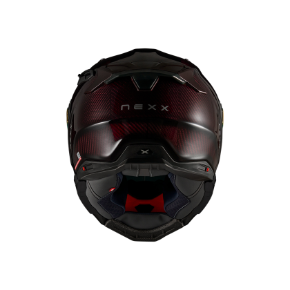 Κράνος NEXX X.WST3 LAVA CARBON ΚΟΚΚΙΝΟ