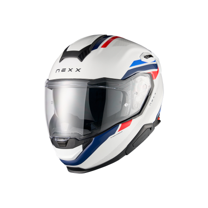 Каска NEXX X.TR QUANTA WHITE BLUE