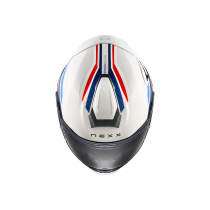 Каска NEXX X.TR QUANTA WHITE BLUE