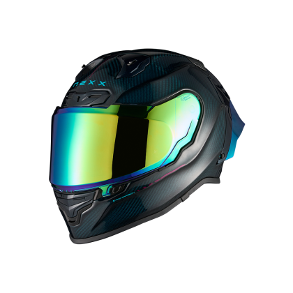Каска NEXX X.R3R HADAL CARBON BLUE TEAL