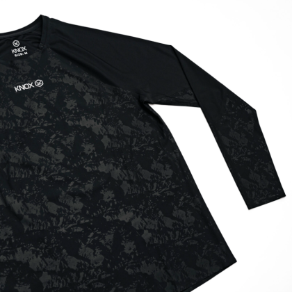 Top termic KNOX Dual Active strat de bază pentru bărbați NEGRU