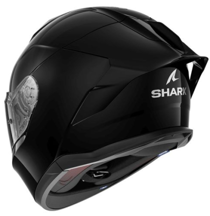 SHARK CUP SKWAL BLANK BLACK GLOSS helmet