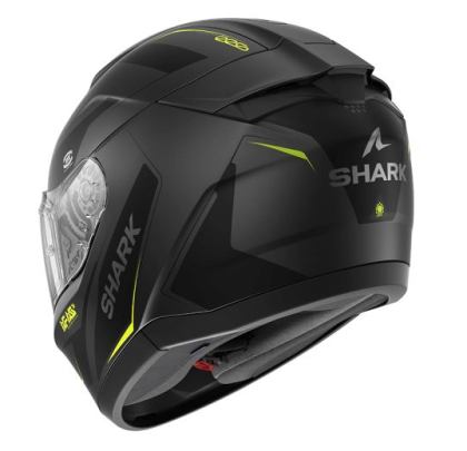 Helmet SHARK RIDILL 2 MEKARIUM MAT BLACK/GREY/YELLOW