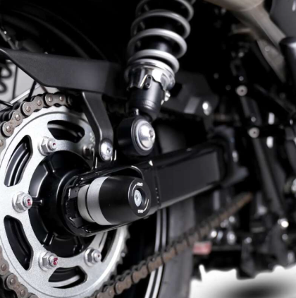 Προστατευτικά τάπες άξονα R&G RACING για ψαλίδι Triumph Scrambler 900 23 / Speed Twin 1200 24-26 / 900 25-26