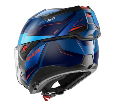 Modular helmet SHARK OXO MEKARIUM BLUE