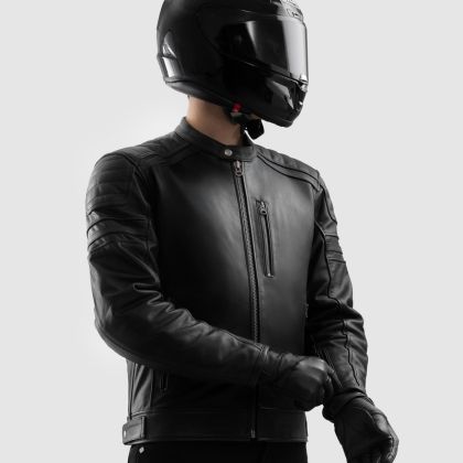 Geacă de piele pentru motocicletă OZONE COLT