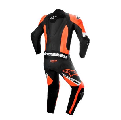 ALPINESTARS Missile Ward 1pc Leather Gear Black/Fluo Red