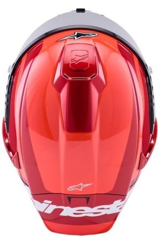 ALPINESTARS Supertech R10 Arius Helmet Black/White/Duo Red