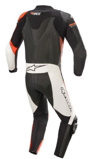 Leather motorcycle gear ALPINESTARS GP FORCE V2 BLACK/RED/WHITE