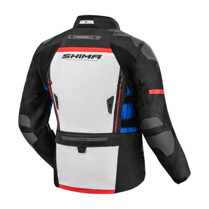 4-season tourist motorcycle jacket SHIMA DUNE MEN BLUE