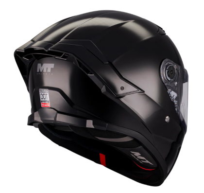 Helmet MT THUNDER 4 SV PURE A1 BLACK GLOSS