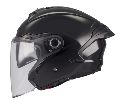 Scooter helmet MT COSMO SV PURE A1 BLACK GLOSS