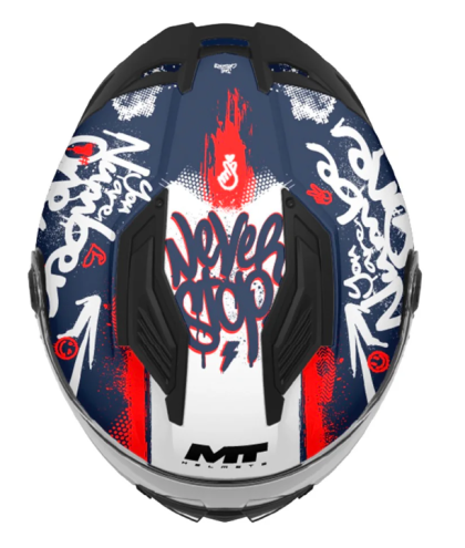 Παιδικό κράνος MT STINGER 2 KIDS ROCKET C17 ΜΑΤ