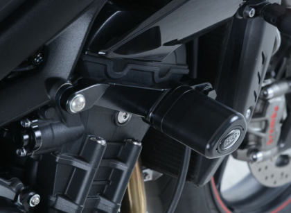 Προστατευτικά πρόσκρουσης R&G RACING Aero Μαύρα Triumph Street Triple 765 17-25 / 660 17-21